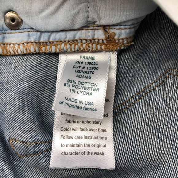 FRAME DENIM le Garcon distressed Jeans - Picture 9 of 9